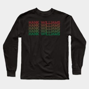 arjunthemaniac, Hank Williams Long Sleeve T-Shirt